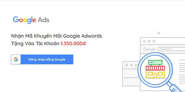 mã khuyến mãi google ads